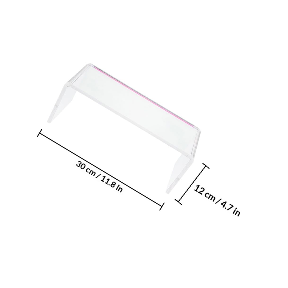 Cuscino Manicure Professionale in Acrilico Bianco per Polso | Supporto Portatile e Stabile, Uso Casa e Salone, Protegge Piano da Polveri di Limatura