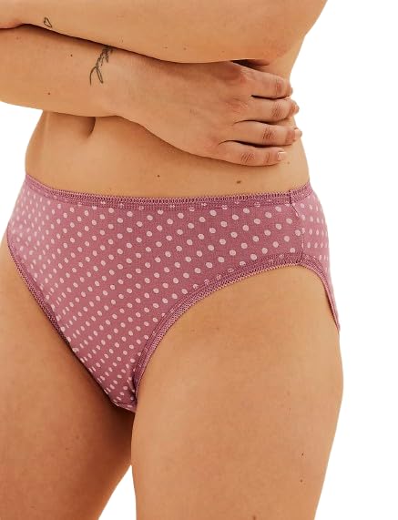 Women Soft Cotton Hipster Panty | Mid Waist Full Coverage Underwear | Breathable Bikini Briefs | Stretchable Comfortable Ladies Panties Multicolor-image-44