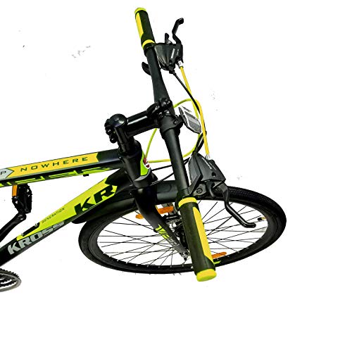 Image of KROSS Men's Viper 28T Bicycle Front Disc Brake 21 Speed Gear Men's Mountain Bike , 15+Years.