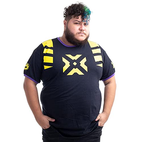 Camiseta Lol Ekko, Piticas, Unissex, Preto, G