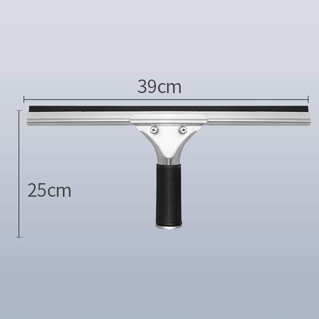 Shower Squeegee, Stainless Steel Squeegee Shower Cleaner for Shower Doors, Bathroom, Window and Car Glass