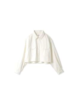 [ミースロエ] LEEコラボ ショート丈デニムシャツ MIESROHE（ミースロエ）の「LEEコラボショート丈デニムSH