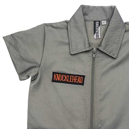 Born to Love Knuckleheads Kids Monkey Coverall Mechanic Photoshoot Overall for Boys & Girls Jumpsuit Baby Outfit4