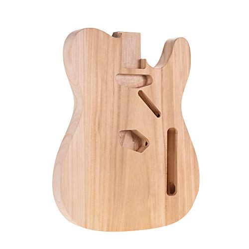 Electric Guitar Body,Unfinished Body Sycamore Wood Blank Guitar Barrel TL-T02 for TELE Style