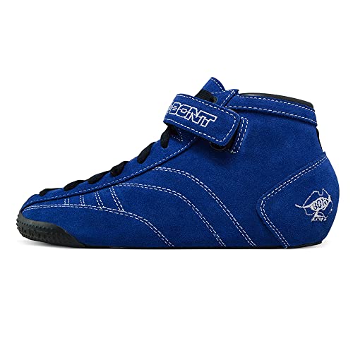 Bont Skates - Prostar Blue Suede Professional Roller Skates With Glow Light Up Led Luminous Wheels - Indoor And Outdoor (8) #TOP1