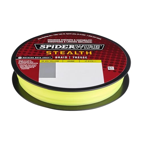 image for SpiderWire Stealth® Superline, Hi-Vis Yellow, 6lb | 2.7kg, 125yd | 11
