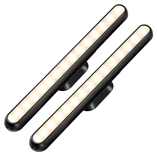Luces barra táctiles regulables, luz lectura montada en la pared, inalámbrica, litera, cabecera, armario, maquillaje, espejo tocador, recargable, batería, lámpara LED debajo la cabina, iluminación, r