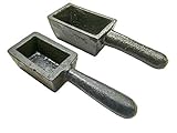 20oz and 40 oz Gold Bar Loaf Cast Iron Ingot Mold Scrap Gold,Copper,Aluminum