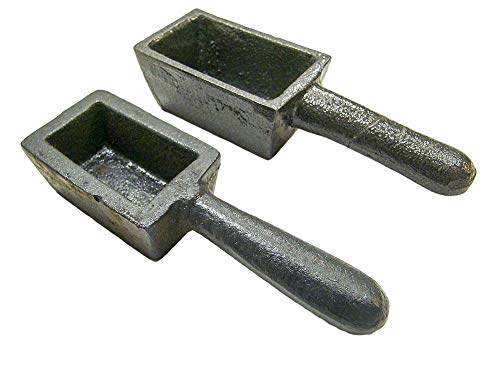 20oz and 40 oz Gold Bar Loaf Cast Iron Ingot Mold Scrap Gold,Copper,Aluminum