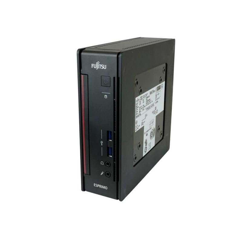 PC Fujitsu Q956 Mini Tiny Intel Core I3-6100T 3,2 Ghz (3 MB), 8 GB DDR4, SSD 240 GB, senza unità ottica, connessione Wi-Fi Wi-Fi USB Windows 11, garanzia 12 mesi.