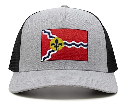 Image of International Tie City Hat for Men and Women, Adjustable Snapback Trucker Baseball Cap with Embroidered Patch