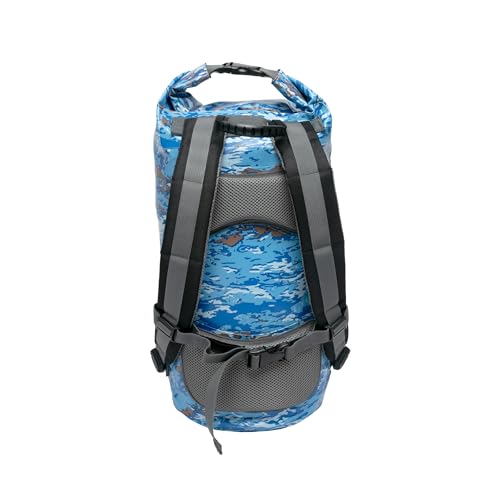 geckobrands Hydroner 20L Bolsa seca impermeable mochila – Bolsa ligera con cierre enrollable y funda transparente para teléfono para actividades al aire libre miniatura 3