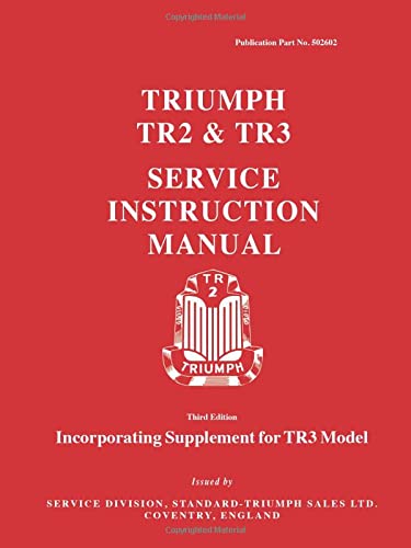 Triumph TR2 and TR3 Workshop Manual