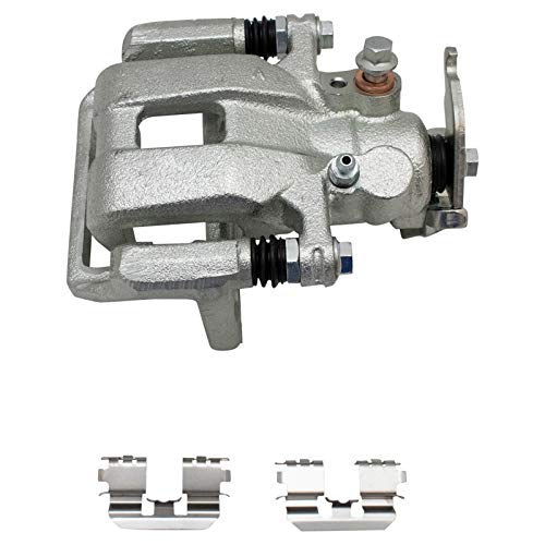 Image of TRQ Front and Rear Brake Caliper Set Caliper Brackets Hardware Compatible with 08-12 Honda Accord EX EX-L 09-14 Acura TSX