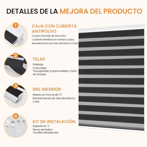 Catálogo para Comprar On-line Cortinas de Persianas más recomendados. 24 Imagen adicional