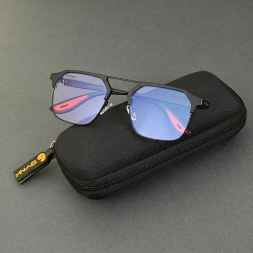 Image of GYNK Square Frame Sunglasses for Men | Premium Metal Frame Sunglasses | Fashion Eyewear for Driving, Travel, Riding, Outdoor Activities, Beach & Daily Wear
