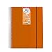 Produktbild FLEXIBLE SPIRALMAPPE STARPLAST - Organizer, mit 60 Hüllen, glatt transparent, A4, widerstandsfähiger Kunststoffdeckel. Büro, Schule, persönlicher Gebrauch - Farbe ORANGE.