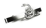 DON'T TREAD ON ME Rattlesnake Biker Motorcycle Suit Tie Bar Clip