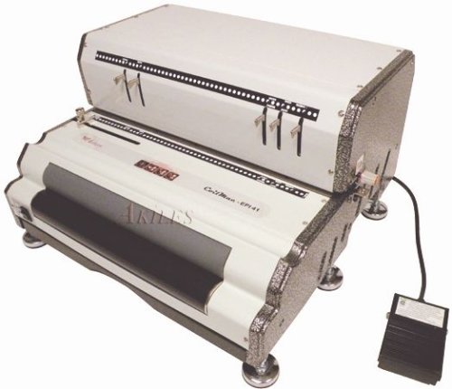 Akiles CoilMac-EPI 4:1 Pitch Electric Coil Binding Machine w/HD Electric Inserter