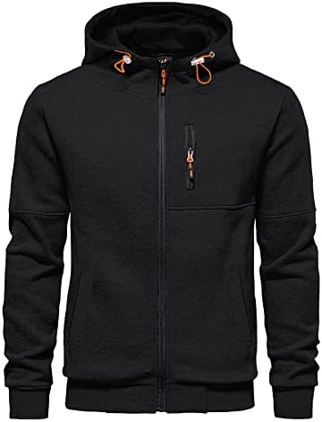CTU Herren Hoodies Zip Up Langarm Fleece Sweatshirts Hoodies für Männer S-3XL