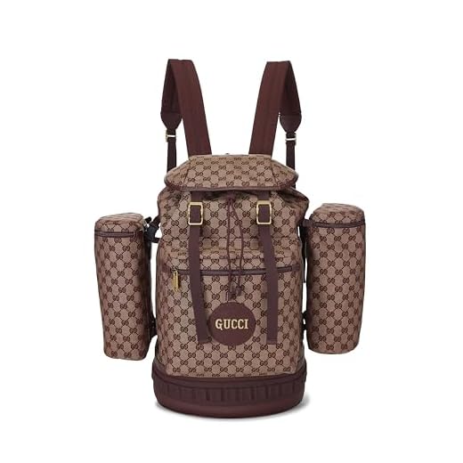 Gucci Pre-Loved GG Canvas Trekking Backpack