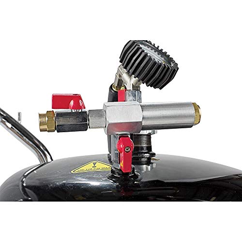 JohnDow Industries JDI-20EV 20-Gallon Fluid Evacuator with Venturi Vacuum System, Vacuum Gauge, 7 Foot Suction Hose, Self Evacuating, Probes & Adapters, Convenient Storage Tube, and Portable Operation by JohnDow Industries - Image 4