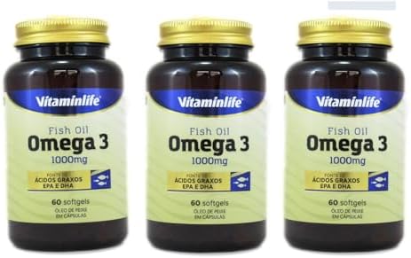COMBO 3 X ÔMEGA 3 1000mg x 60 caps cada