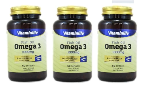 COMBO 3 X ÔMEGA 3 1000mg x 60 caps cada