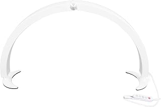 Elprico LED Half Moon Desk Lamp, 40W 28in 10 Brightness Half Moon Nail Desk Lamp with Remote(#2)