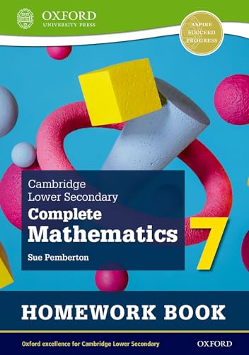 Portada de NEW Cambridge Lower Secondary Complete Mathematics 7: Homework Book - Pack of 15