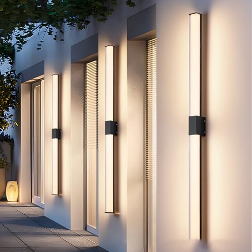 Applique murale LED extérieure dimmable avec télécommande pour ajuster votre ambiance de terrasse