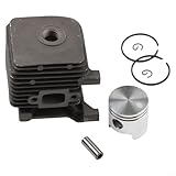 Lawnoval Equipo PN 4140 020 1204 del pistón del cilindro para las piezas mejoradas del motor del funcionamiento del ventilador