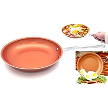 Uniware 4404-24 Copper Master Non-Stick Frying Pan,Oven Safe,Induction Safe,10 Inches