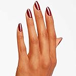 OPI Nail Lacquer Nail Polish | Opaque Dark Red Crème Chip Resistant Nail Polish | Vegan, Fast Drying, Streak Free - Image 4