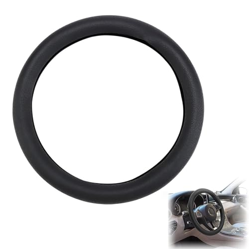 Funda de Volante de Coche Universal de Silicona Suave, 32-40 CM Cubierta del Volante del automóvil, Protector Volante Coche, Antideslizante y Fácil de Limpiar para Volantes