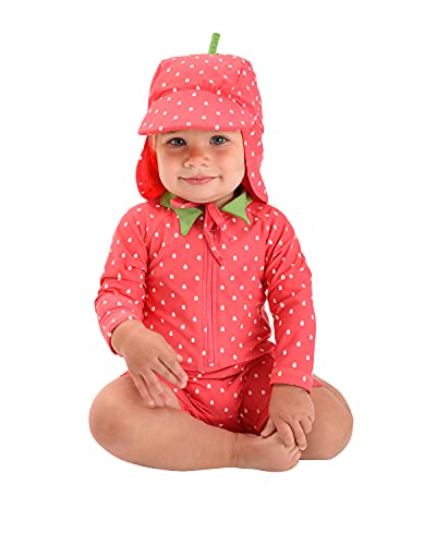 Image of Cuddle Club Unisex Baby and Toddler One-Piece Swimsuit | UPF 50+ All-Day UV Protection Infant Sunsuit