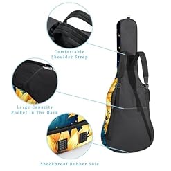 JRHEJTFZ Housse pour guitare acoustique de 1,9 cm d’épaisseur, étanche, durable et élégante, motif tournesol bleu fleur, Multicolore 5., 42.9×16.9×4.7 in, Motif imprimé tendance - Les Beatles, Paul McCartney, John Lennon, RIngo Starr, George Harrison JRHEJTFZ Housse pour guitare acoustique de 1,9 cm d'épaisseur, étanche, durable et élégante, motif tournesol bleu fleur, Multicolore 5., 42.9x16.9x4.7 in, Motif imprimé tendance – Image 3