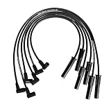 RLP Silicone Spark Plug Wires Set 8.0mm Black Replacement for Buick 225 231 Dauntless V6 Odd HEI Distributor...