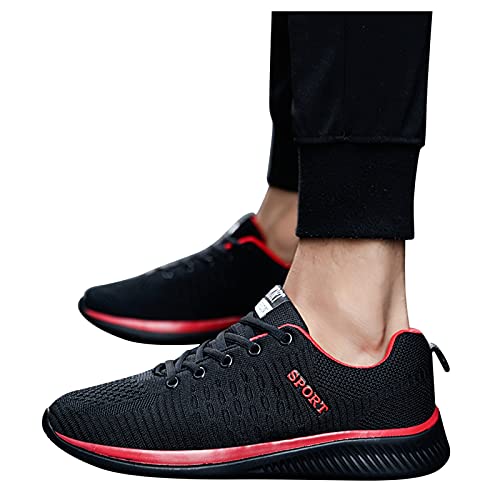 SSYUNO Women's Fashion Sneakers Couples Men Woemen Outdoor Mesh Sports Shoes Runing Breathable Lace-Up Sneakers