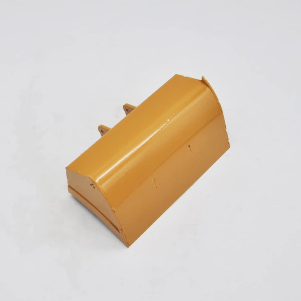 JOYSOG RC Auto Grabeneimer für Huina 580/550/592/593/594, Metall Baggerschaufel Grabschaufel Zubehör