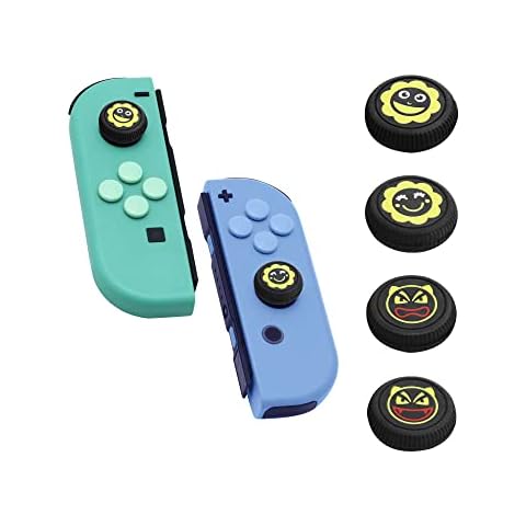 Switch Thumb Grips Joystick Caps Compatible with Switch/OLED/Lite Joycons,Cute Silicone Analog Stick Cover for Joy-Cons Cover