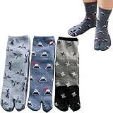 [smile smile smile] 足底全面パイル ポカポカ 足袋 ソックス 3色組 紳士用 厚手パイル ふかふか保温 あたたかく快適な履き心地 踏ん張りやすく歩行安定 冷え対策 防寒 冬 室内履き 通勤 在宅 メンズ 靴下 和柄 3足セット (和柄A)