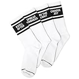 Jüdische Freuden-Socken | Lustige und gemütliche Socken mit jüdischem Spruch | jüdische Geschenke für Frauen | lustige jüdische Geschenke, Schwarz, Einheitsgröße