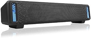 Jeecoo A50 Stereo Computer Speakers, Wired Desktop Speakers, USB Powered Computer Sound Bar
