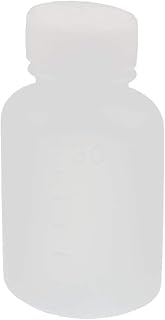 New Lon0167 30ml Plastic Small Mouth Lab Reagent Bottle Sample Sealing Medicine Bottle White(30ml Kunststoff-Mund-Laborreagenz-Flasche Probe-Versiegelungsmedizin-FlaschenweiÃŸ