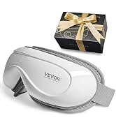 VEVOR Eye Massager with Heat, Heated Massage Mask with 5 Modes and Bluetooth Music, 180° Foldable...