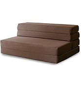 アイリスプラザ ソファ ソファベッド マットレス カウチソファ 枕付きベッド ブラウン 幅約97×奥行約70~197×高さ約10~40 しっかり支える厚み約10cm 便利な4wayソファ 座面の...