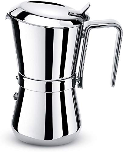 Goodcook Koffe Caffettiera Moka In Alluminio Da 3 Tazze – Macchina Per Espresso Italiano, Valvola Di Sicurezza, Manico Antiscottatura
