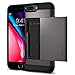 Spigen Slim Armor CS iPhone 7 Plus Case with Slim Dual Layer Wallet Design and Card Slot Holder for iPhone 7 Plus 2016 - Gunmetal