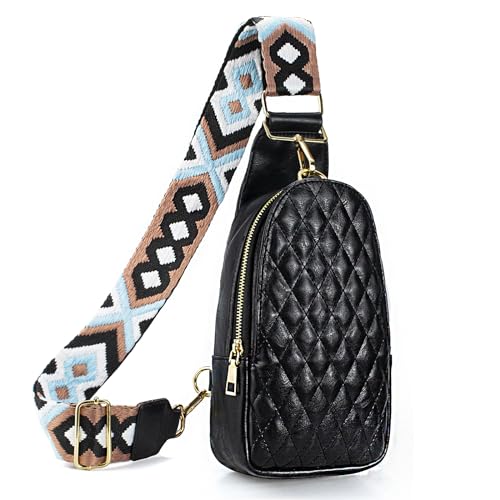 Sac à bandoulière en cuir KlaOYer idée cadeau idéal pour femme